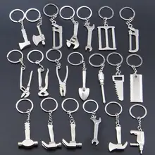 

80% Hot Sale Multifunctional Keychain Car Bag KeyRing Outdoor Combination Tool Mini Utility Pocket Clasp Ruler Hammer Wrench