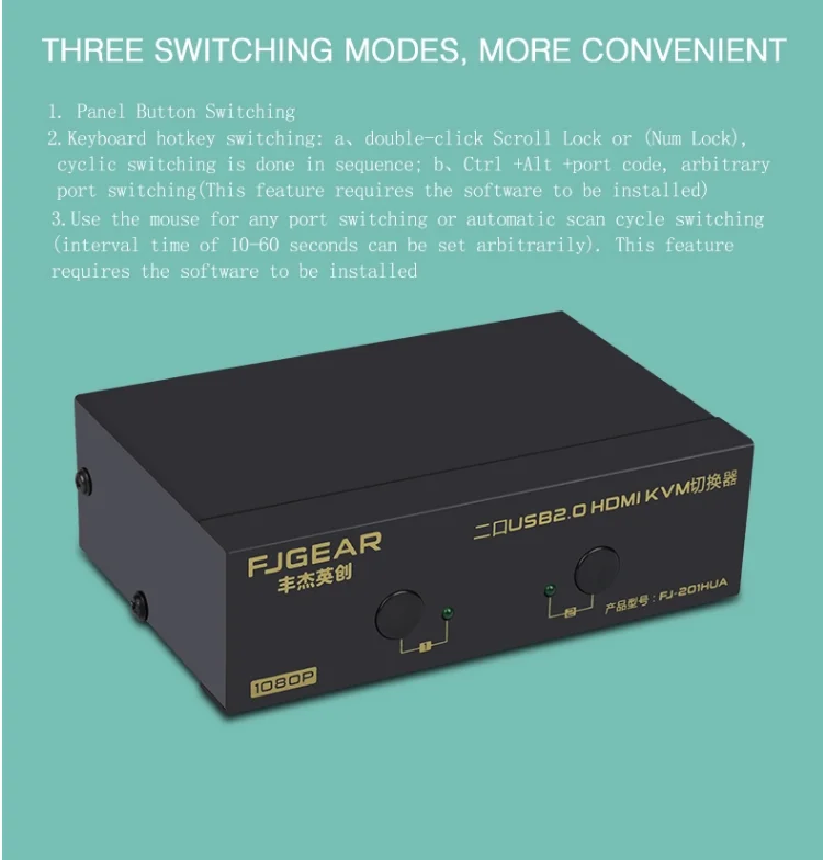 4 порта HDMI Kvm переключатель с USB& Autoscan 4 в 1 выход коммутатор для ПК МОНИТОР клавиатура мышь сервер ноутбук DVR Мини ПК