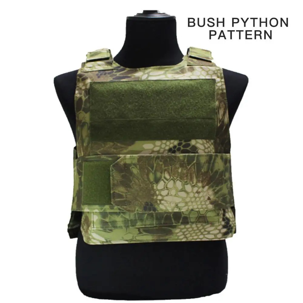 Adjustable Tactical Vest Outdoor Hunting Airsoft Paintball Molle Vest With Chest Protective Plate Carrier Training Protective