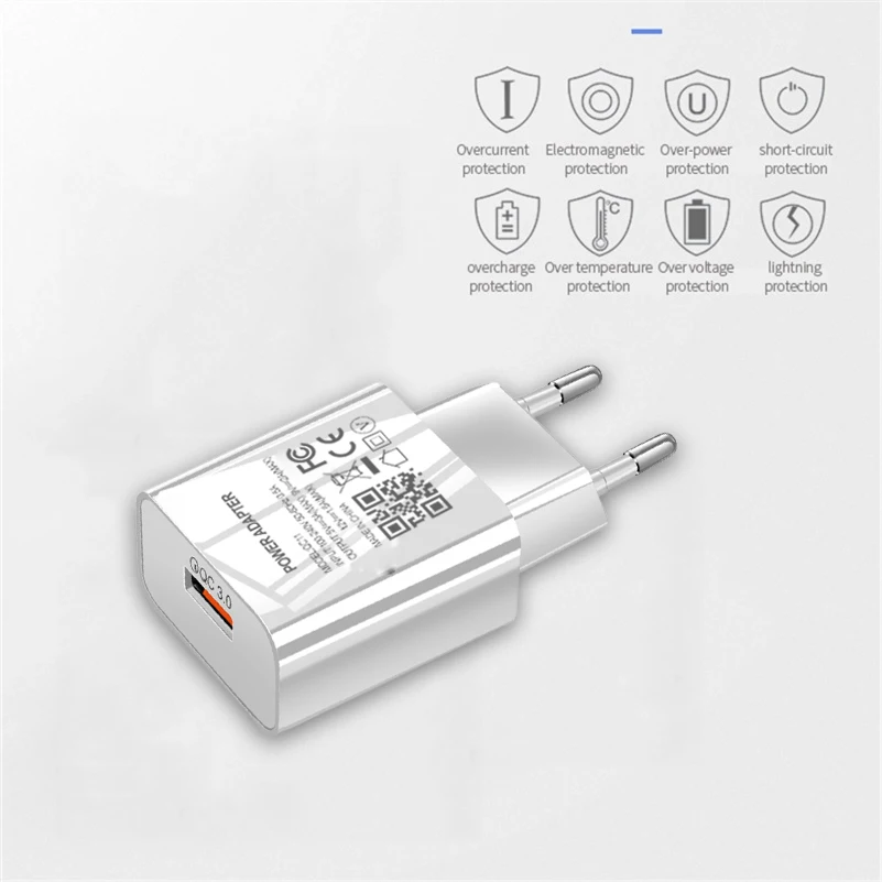 USB C Charger Phone Charger Charger Adapter Wall Charger Mobile Phone Charger USB Phone Adapter Phone Charger Adapter Charger Cable USB Charger USB Charger For Samsung Galaxy A52 A32 A42 A12 A02S 5G A30 A50 A70 Fast Charging QC 3.0 18W Phone Adapter Type-c USB Cable