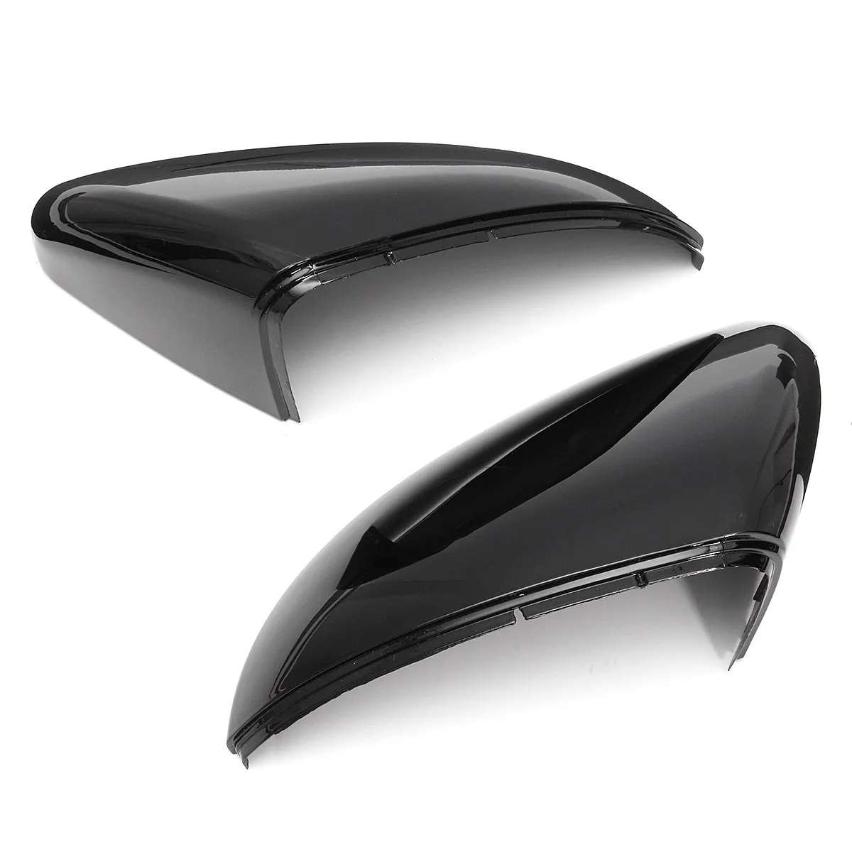 Cubiertas De Retrovisor Para Seat Leon, Ibiza Y Arona (2013-2020) - ABS Negro Brillante, Pack De 2 Unidades