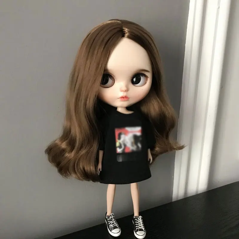 B lythe Ob24 ob27 azone одежда для малышей ручной работы длинная футболка кукла аксессуары