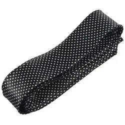 Мужская мода Повседневный тонкий узкий галстук формальный галстук для свадебной вечеринки, #35 (черный + белый мелкий горошек)