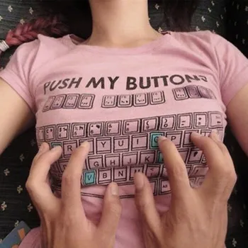 

Plus Size XS-4XL Female T-shirt Girls Funny Printed Short Sleeve Round Neck T Shirt Women Casual Loose Tees Tops Shirts Feminino