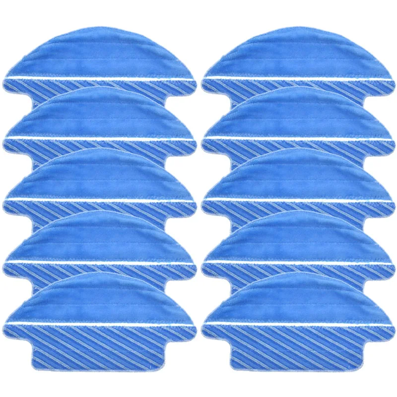 

New 10Pcs Fabric Mop Inserts for Conga 3090 Series Robot Vacuum Cleaner Accessories Fabric Mop Insert Kit