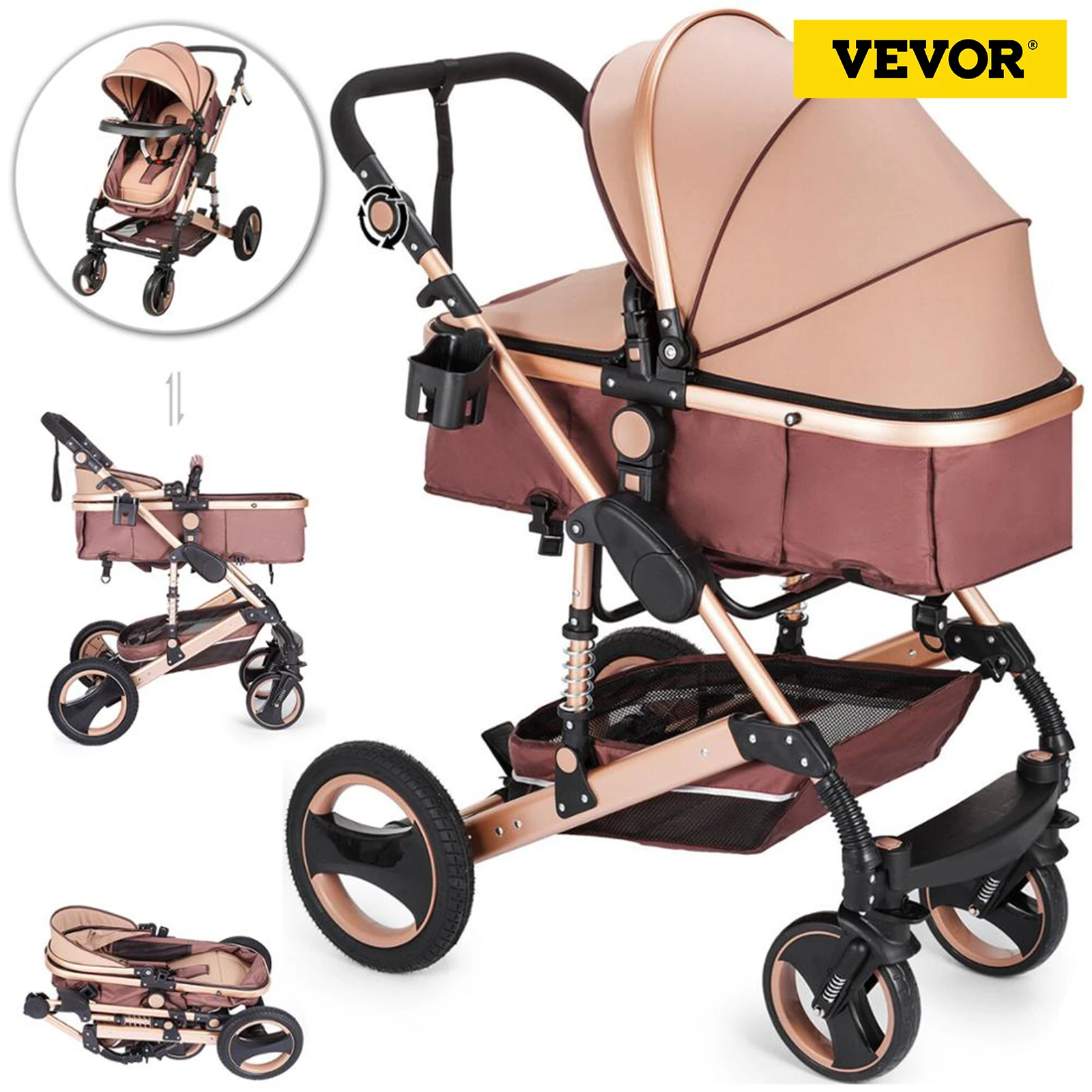 Vevor Poussette 2 En 1 Pour Bebe Portable Anti Choc Pliable Couffin De Luxe Poussettes Reglables Haute Vue Voyage Aliexpress Vevor Poussette 2 En 1 Pour Bebe Portable Anti Choc Pliable Couffin De Luxe Poussettes Reglables Haute Vue Voyage Aliexpress