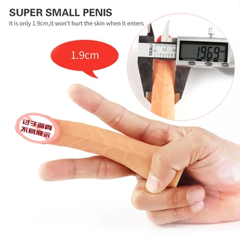Mini Simulation Dildo Lifelike Penis With Powerful Suction Cup Female Masturbation Tool G-spot Vagina Stimulator Adult Products 2