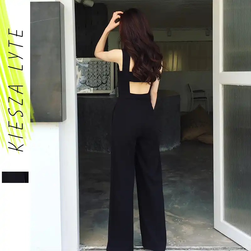 long waisted jumpsuit