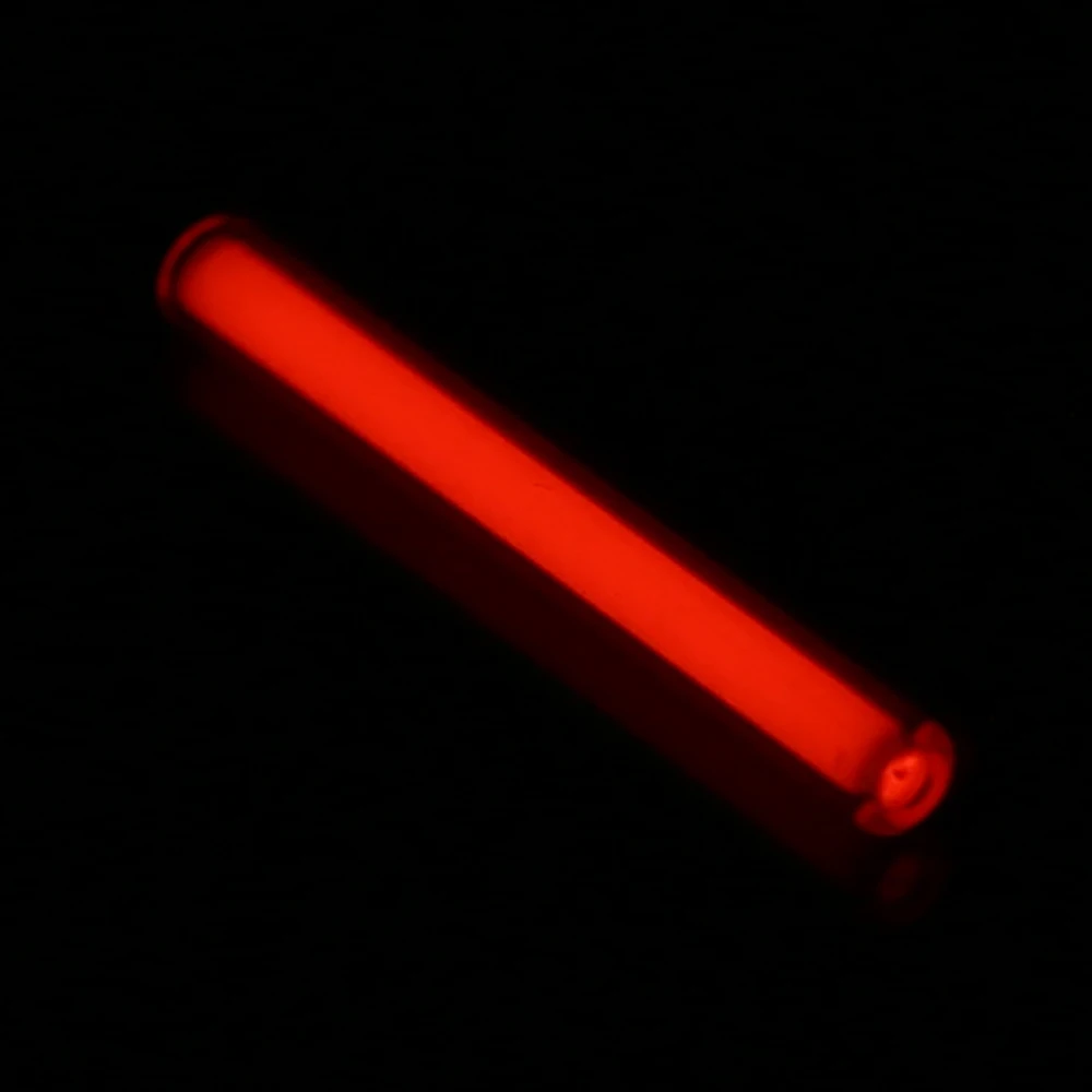 1 шт. 3*22,5 мм тритиевая газовая трубка самосветящаяся наружная аварийная лампа светится в темноте наружные инструменты - Цвет: Красный