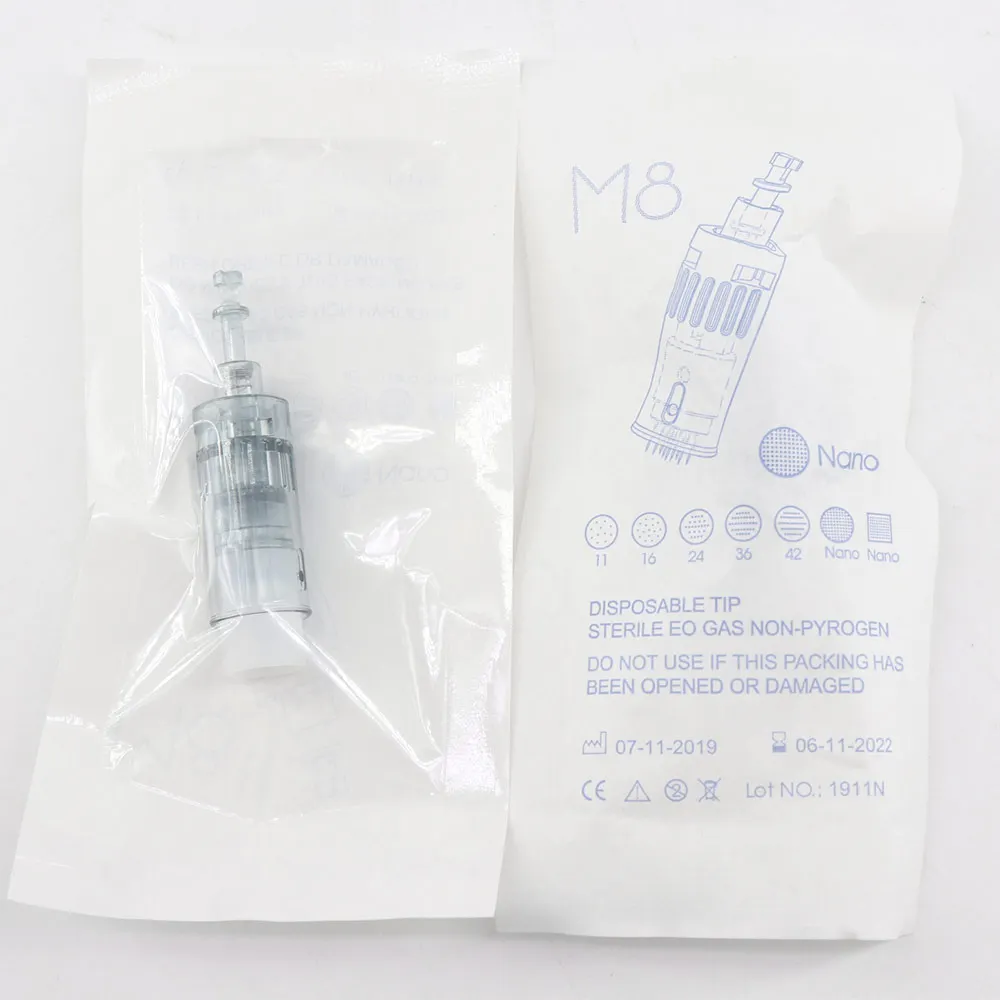 Derma Pen M8 Needle Cartridges for Electri Dr.Pen Roller Micro Needle Tip Derma 11 16 36 42 3D 5D Tattoo Needle