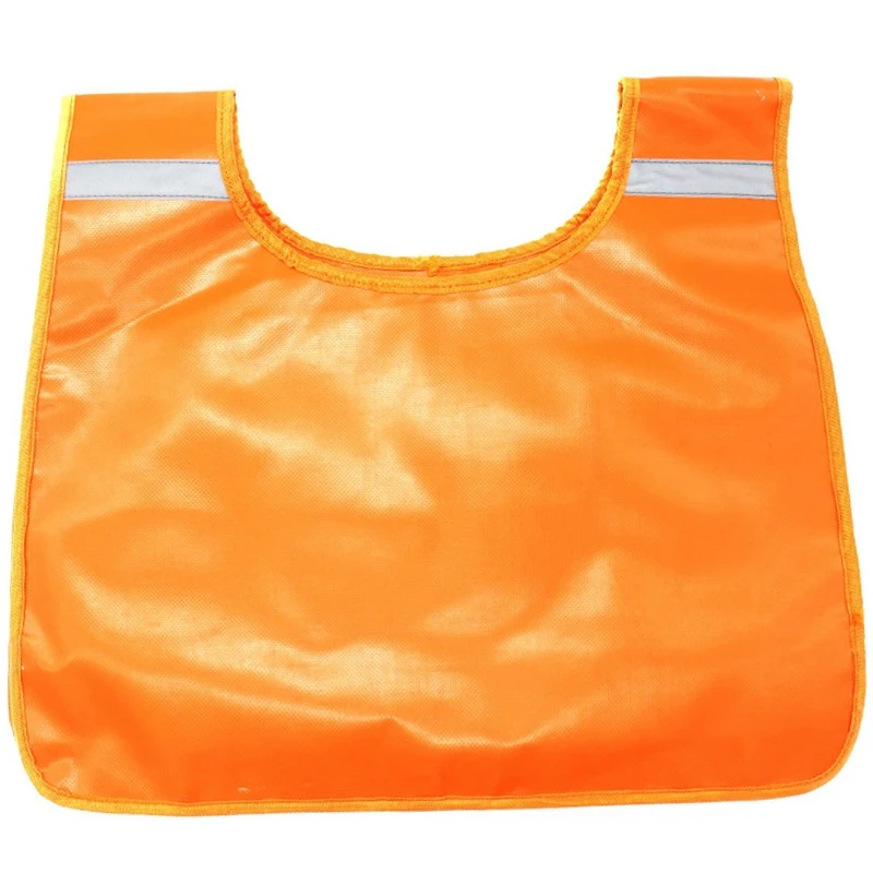 

85 x 48cm Orange Winch Damper Cable Pad Safety Vest Blanket Recycling Trailer Attachment Vehicle Car Truck Off-Road Exterior Par
