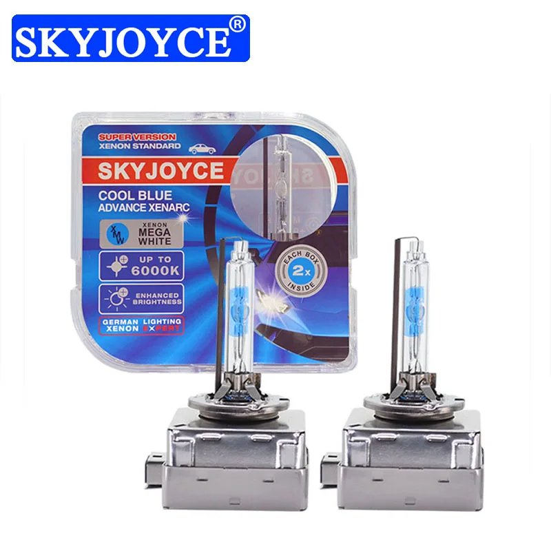 SKYJOYCE 2PCS OEM Quality D1S 5500K Xenon Standard D3S Car Headlight Bulb Super Bright White 35W D1S D3S Auto Replacement Lamps (11)