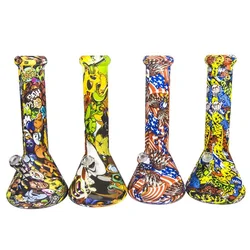 Alta qualidade 30cm silicone narguilé criativo fumar tubo shisha acessórios tubos de fumaça narguilé vaso decoração para casa presente