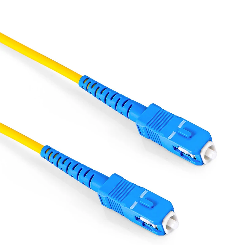SC одномодовый волоконно оптический патч кабель UPC SM 2 0 мм 3 9/125um FTTH волоконный корд
