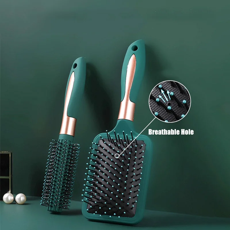 Detangle Airbag Hair Brush Comb For Adult Kids Scalp Massage Professional Home Salon DIY Hairdressing Wet Curly Combs hair brush comb