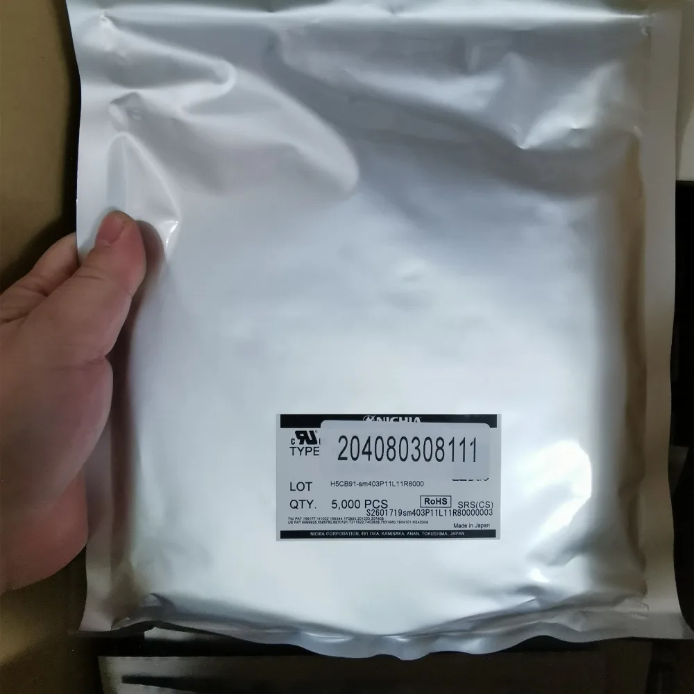 100pcs SMD СВЕТОДИОДНЫЙ бусины NICHA 3030 4000K CRI 80-85 чип 1W 3 V-3,4 V 350MA 120LM естественный белый теплый полную мощность одноваттных