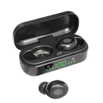 

Waterproof TWS Wireless Bluetooth 5.0 Earphones V8 Earbuds Stereo In-ear Headphones Touch Control Phones HD Call