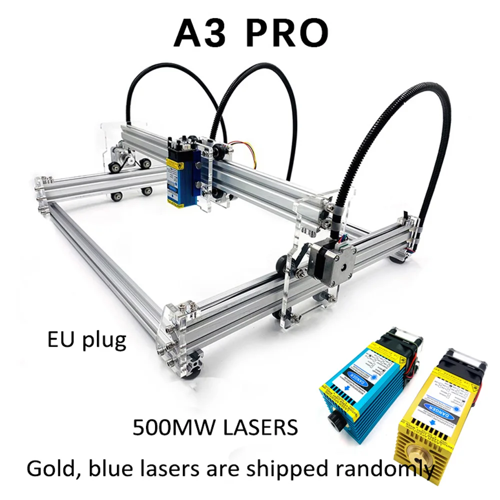 02 DomesticaA3 Pro мини станок для лазерной резки 5500wm/3500wm/5500 mw/7 w/15 w лазер DIY Лазерный Станок Гравер для резки древесины PWM EU штекер - Цвет: 02