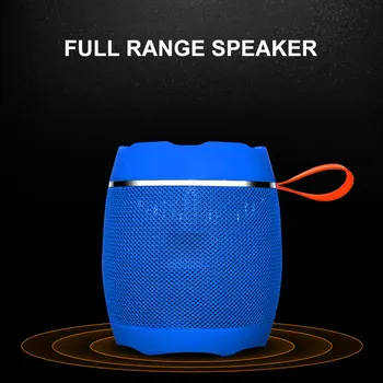 

AK106 Bluetooth Speaker Portable Outdoor Loudspeaker Wireless Mini Column 3D Stereo Music Surround Support FM TFCard Bass Box