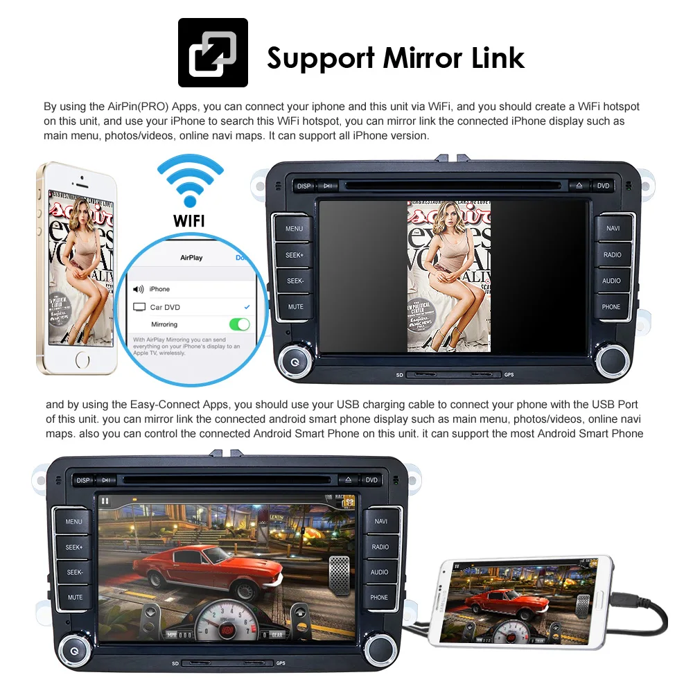 Германия склады " Android 9 автомобильный Радио gps навигация для Skoda Octavia Golf 5 6 touran passat B6 Polo Tiguan RDS