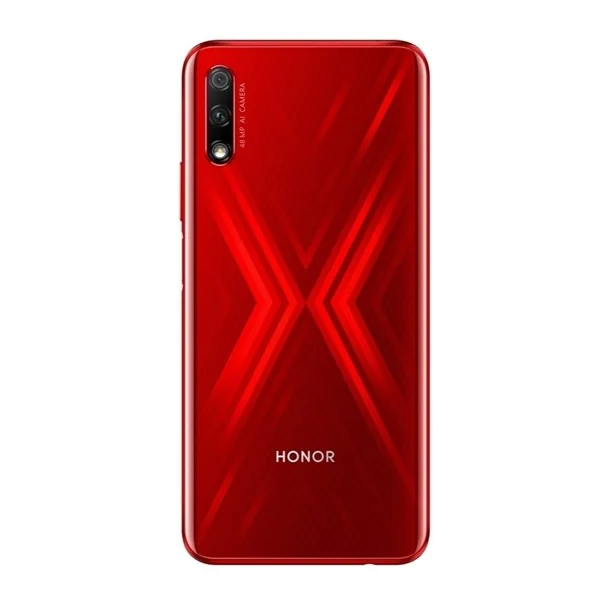 Red Чехол для телефона huawei Honor 9X Honor9X, задняя крышка для задней крышки, защитный чехол для телефона s, чехол для задней панели - Цвет: Red