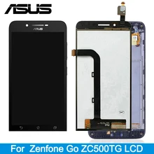 5,0 дюймовый черный дисплей для ASUS Zenfone Go ZC500TG z00vd lcd сенсорный экран дигитайзер сборка с рамкой экран