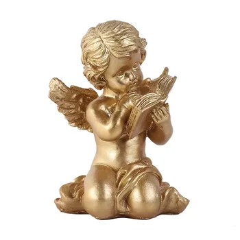 

Nordic Golden Angel Character Statue Crafts Decoration Home Window Creative Angel Decoration Decoration