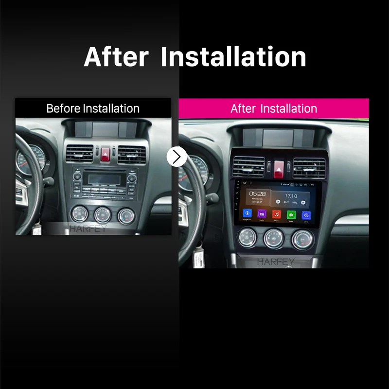 Cheap Harfey 9 Inch 2Din Android 9.0 Wifi Car Radio Audio Stereo GPS Head Unit Multimedia Player For Subaru Forester 2014 2015 2016 5 Cheap Harfey 9 Inch 2Din Android 9.0 Wifi Car Radio Audio Stereo GPS Head Unit Multimedia Player For Subaru Forester 2014 2015 2016 5