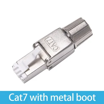 

Cat7 Cat6A RJ45 Networking Connector UTP With PCB 23-26AWG Crimping Cat6 Cat.6A Cat7 Ethernet Network Cable Jacks