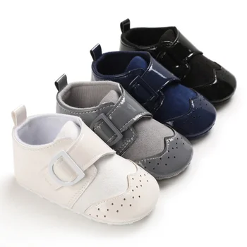

Baby Boy Girl Spring And Autumn Solid Color Sneakers Toddler Anti-slip Casual Soft Soled Cotton Walk Shoes Baby First Walkers