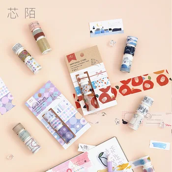 

3Pcs / diy Diary Washi Tape Cute Decorative Adhesive Tape Masking Tape For Stickers Scrapbooking DIY Stationery Tape