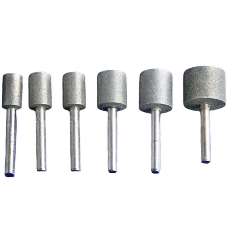 

6 Grinding Head Grinding Wheel Outer Diameter Outer Diameter 6mm, 8mm, 10mm, 12mm, 14mm, 16mm Cylindrical Glass Edger Grinding G