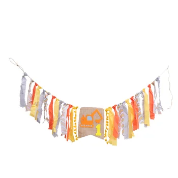 

1Pc Cool Adorable Birthday Accessories Birthday Party Decoration Birthday Bunting for Party