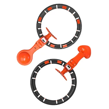 

Intelligent counting massage hula portable detachable thin waist gym home hoop