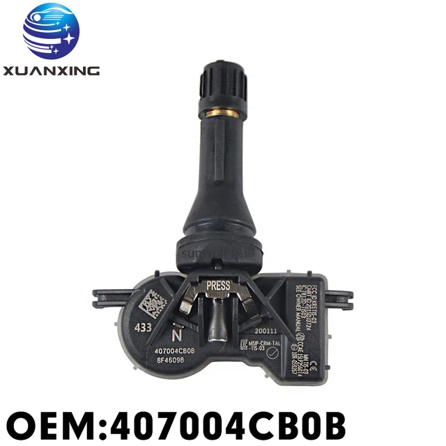 407004Cb0B 407004Cb0A Czujnik Ciśnienia Opon Tpms 433Mhz Dla Kadjar Kangoo Koleos Megane Sceniczny Talizman Renault Espace Sklep Online Tanie Tanio + Akcesoria