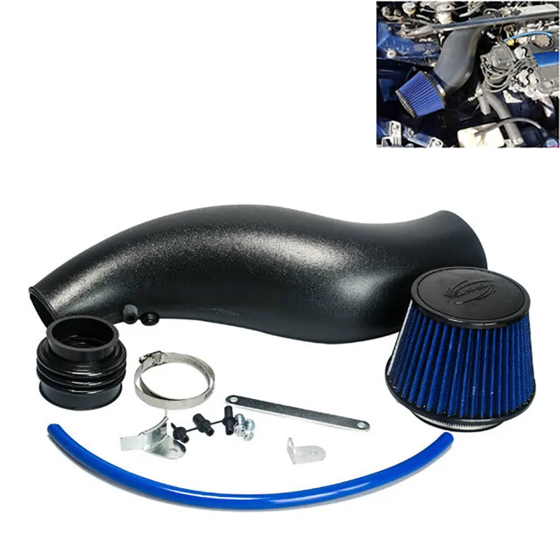 Автомобильный воздухозаборник индукционный фильтр комплект для Honda Civic 92-00 EK EG PQY-AIT11CF B пластиковые удобрения Входная фильтрация воздуха