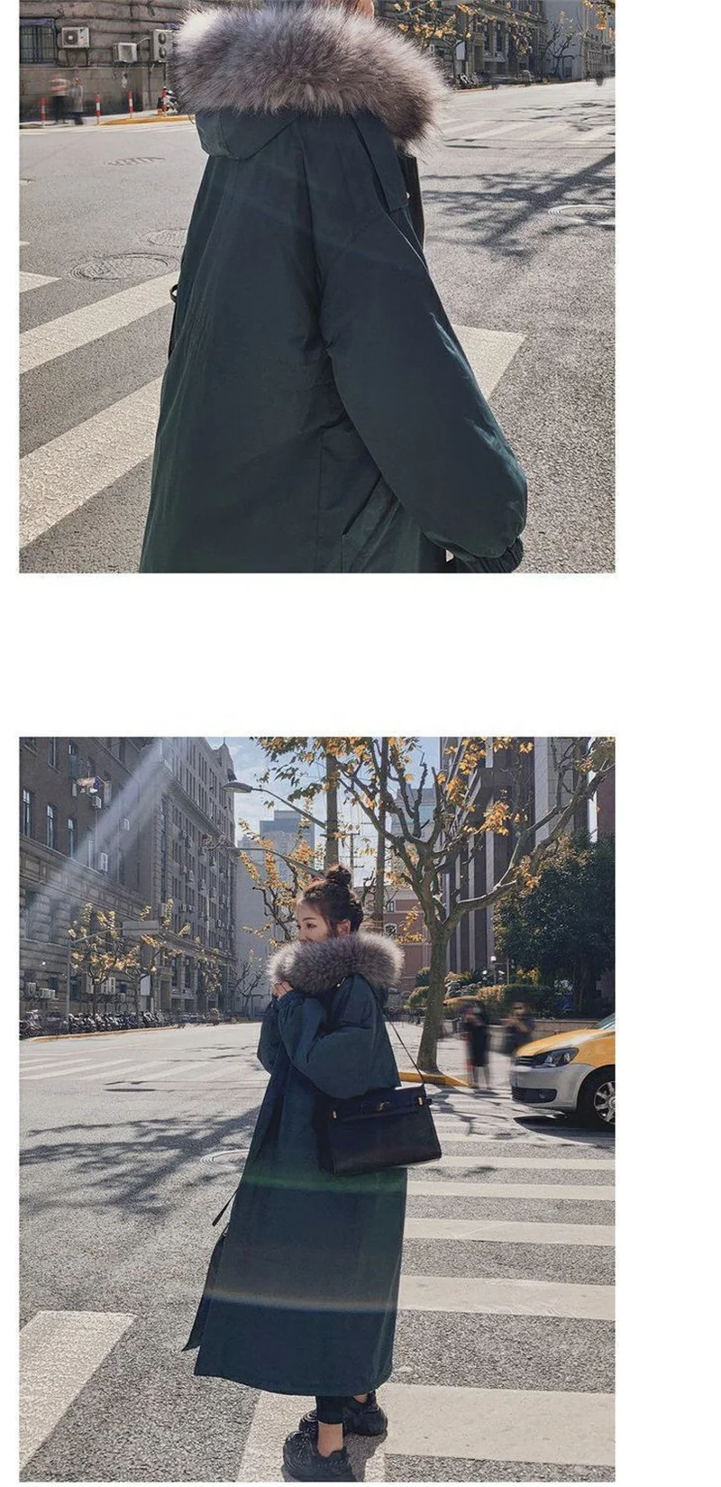 Рисунок 2 - Женская длинная хлопковая куртка Parker