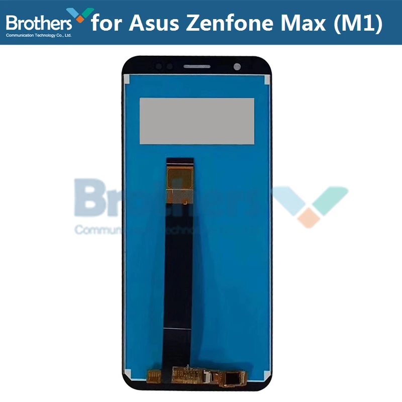 ЖК дисплей с рамкой для Asus Zenfone Max M1 ZB555KL сенсорный экран дигитайзером ASUS тестовый