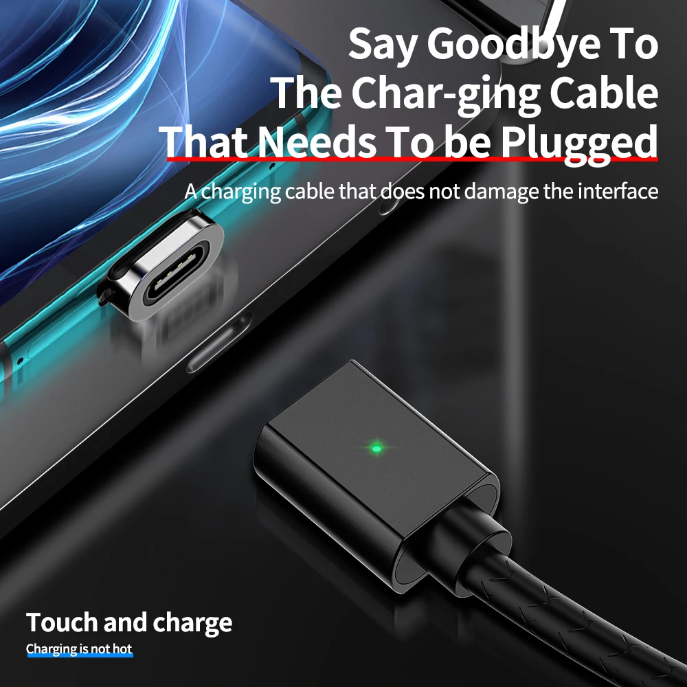 Магнитный кабель Micro USB Udyr 3A для iPhone 11, XR, samsung, S10, huawei, Xiaomi, шнур для быстрой зарядки и передачи данных, магнитный кабель type-C для телефона