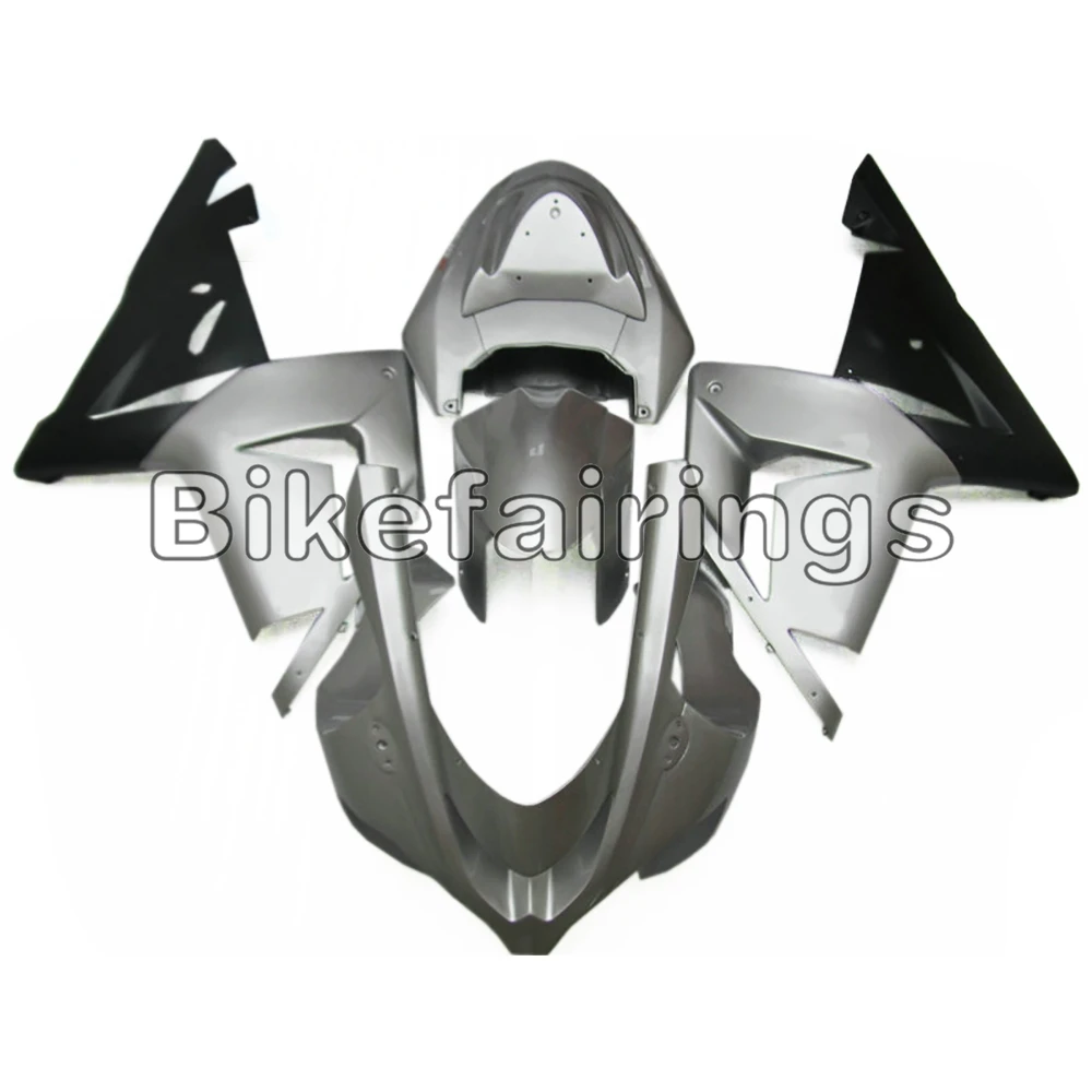 

Injection Fairings for Kawasaki ZX10R 2004 2005 Bodywork Motorcycle ZX-10R 2004 2005 Panels ZX 10R 04 05 Silver Black Body Kits