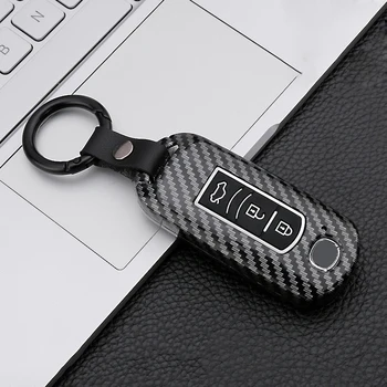 

Carbon fiber Silicon Car Remote Key Case Cover For Mazda 2 3 6 Axela Atenza CX-5 CX5 CX-7 CX-9 2014 2015 2016 2017 Accessories
