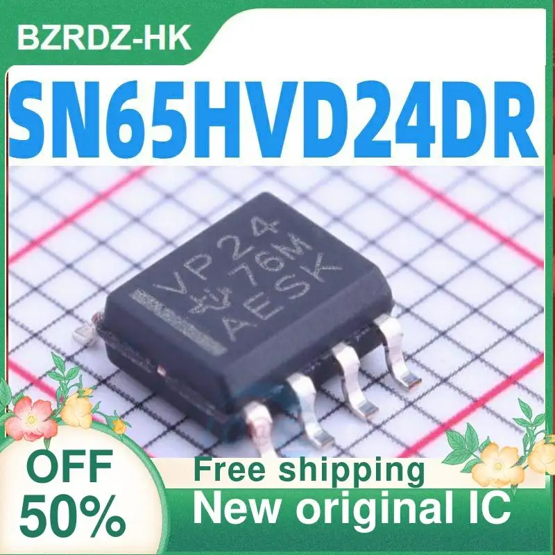 

10PCS SN65HVD24DR VP24 SOP8 New original IC