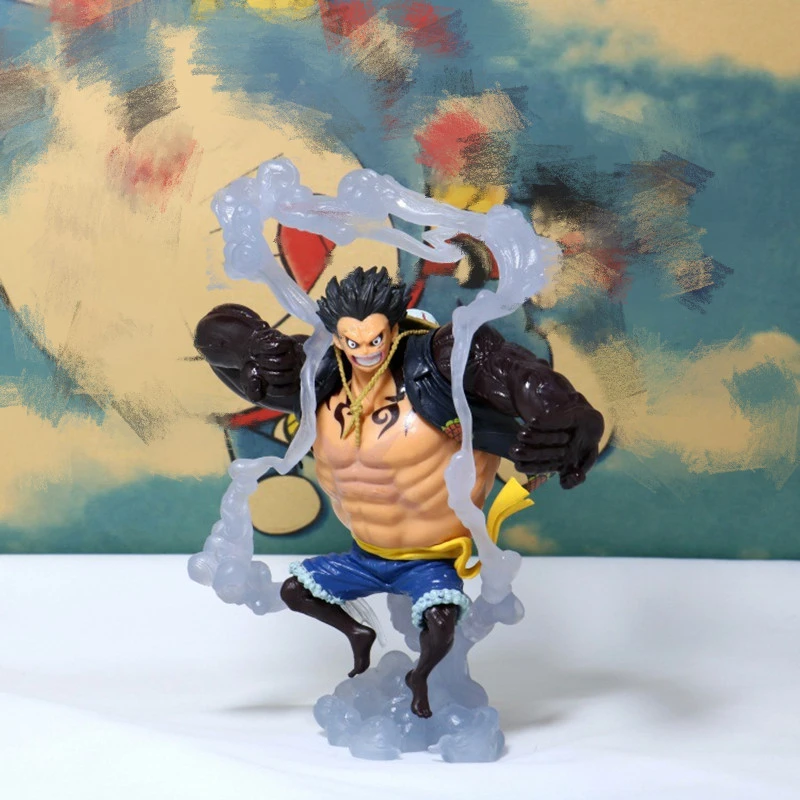 One Piece Battle Ver Monkey D Luffy Gear 4 Bound Man King Kong Gun Model Toy Luffy Action Figure Collection Kids Toys Action Figures Aliexpress