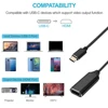 USB C Type-C 3.1 to HDMI-compatible 4K 60Hz Adapter USB 3.1Adapter Male to Female Converter Compatible ► Photo 2/6