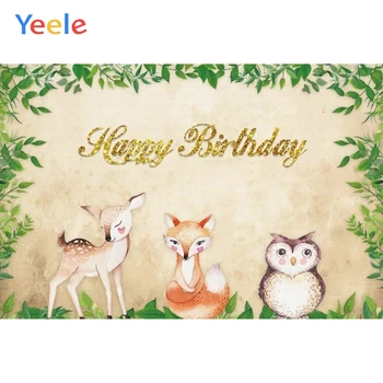 

Yeele Backdrop for Photography Animal Safari Child Baby Birthday Poster Photographic Background Photo Shoot Photocall Photophone