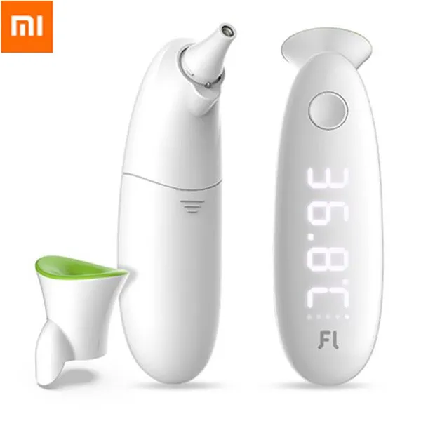 

Fanmi Digital Themometer LED Display Probe Automatic Sensing Accurate Dual Use Smart Ear Forehead For Infant Toddlers