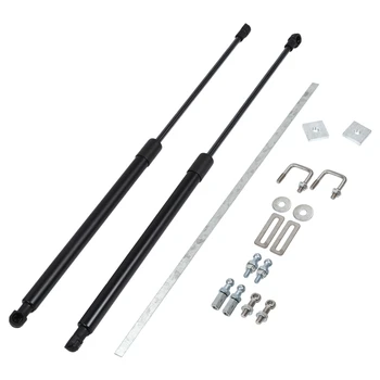 

2 Pcs Black Refit Rear Door Trunk Support Hydraulic Rod Strut Spring Bars Gas Shock Bracket, for Honda Accord 2018 2019