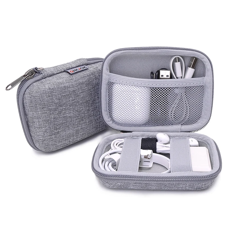 Headphones Storage Box USB Hard Case Earphone Bag Key Coin Bags Waterproof SD Card Cable Earbuds Holder Box round square shape