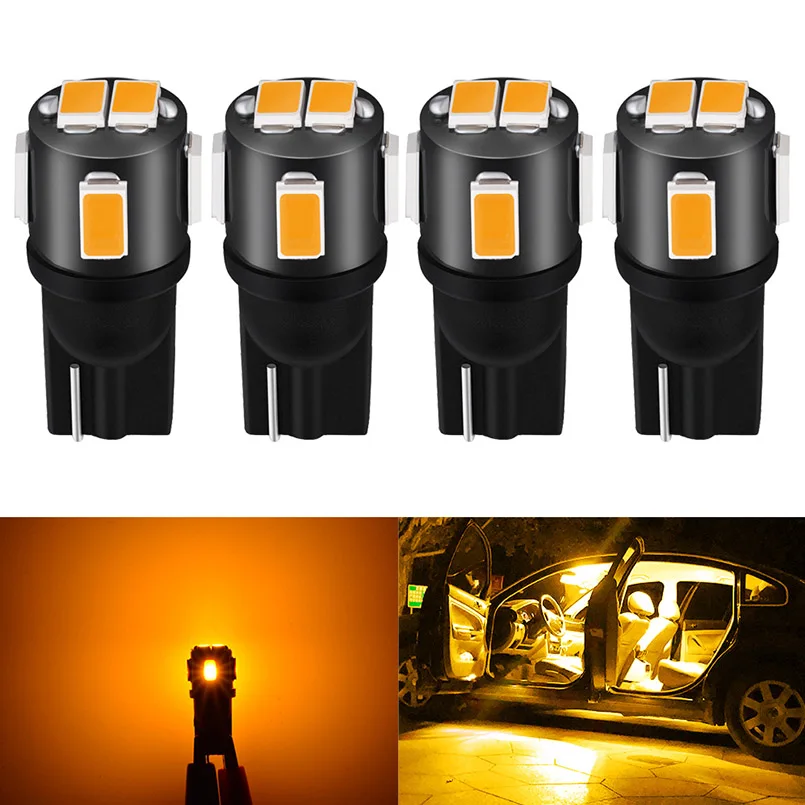 Светодиодные лампы T10 W5W 194 168 5630SMD автоматические светодиодные купольные для