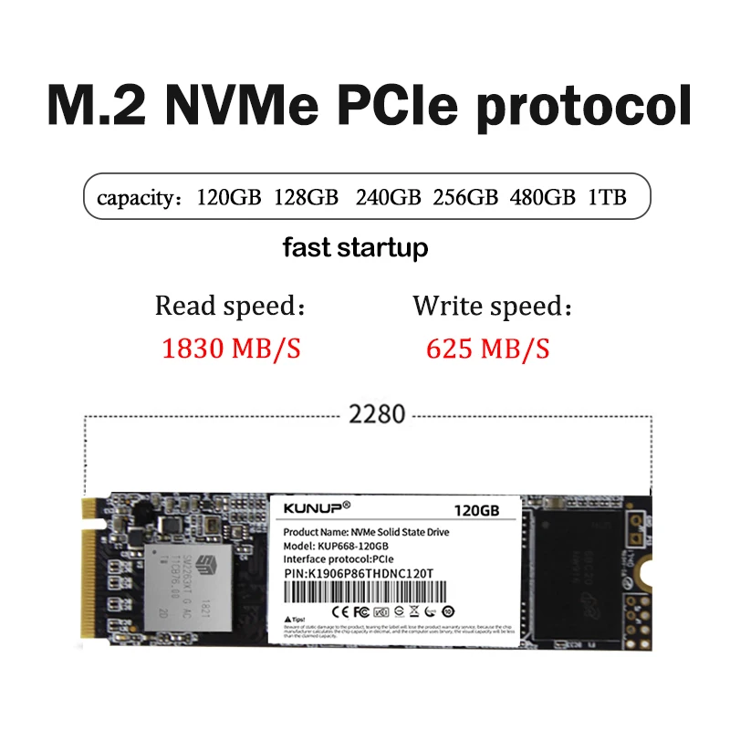 KUNUP M.2 ssd M2 240gb PCIe NVME 128GB 256GB 1 ТБ твердотельный накопитель 2280 внутренний жесткий диск